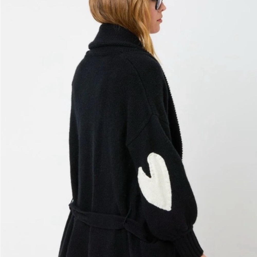 NWT Kerri Rosenthal takeaway duster sweater - Picture 2 of 4